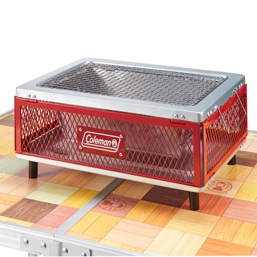 Coleman grill folding cool stage