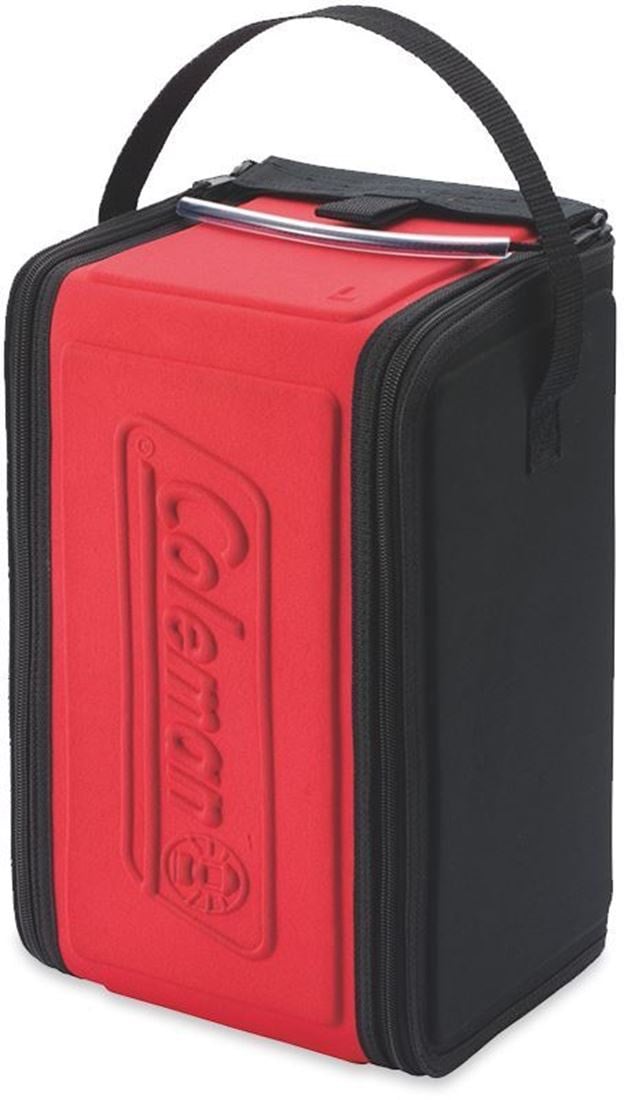 Coleman lantern case/M (RED) กระเป๋าสำหรับเก็บตะเกียง พับเก็บง่ายพกพาสะดวก