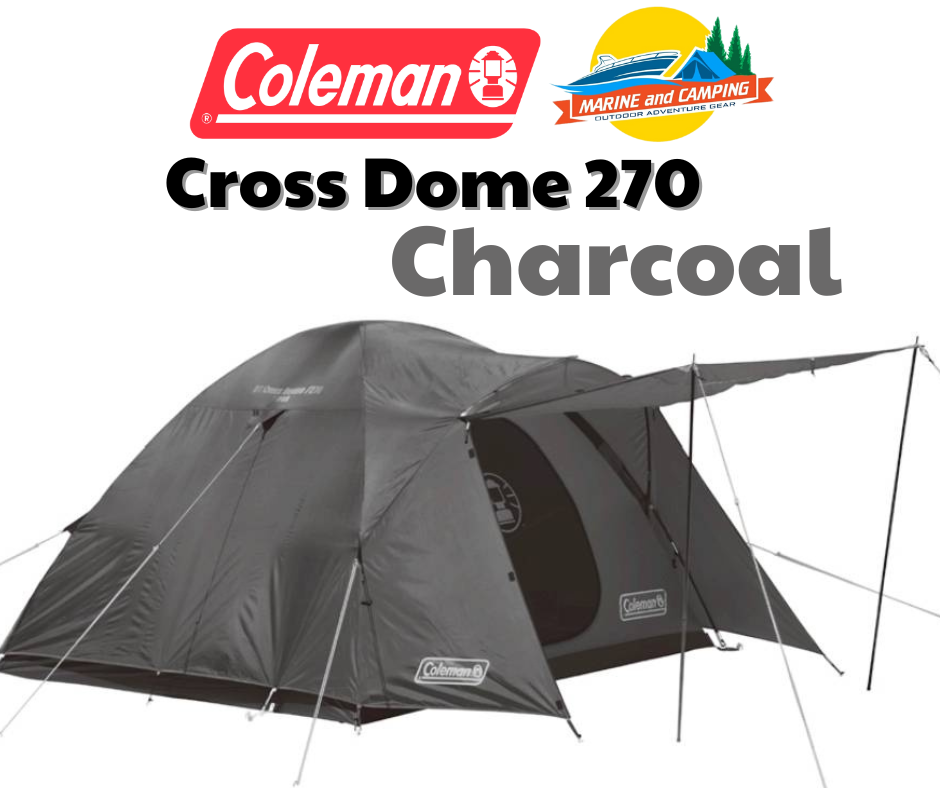 Coleman Cross Dome 270 Charcoal New 2024