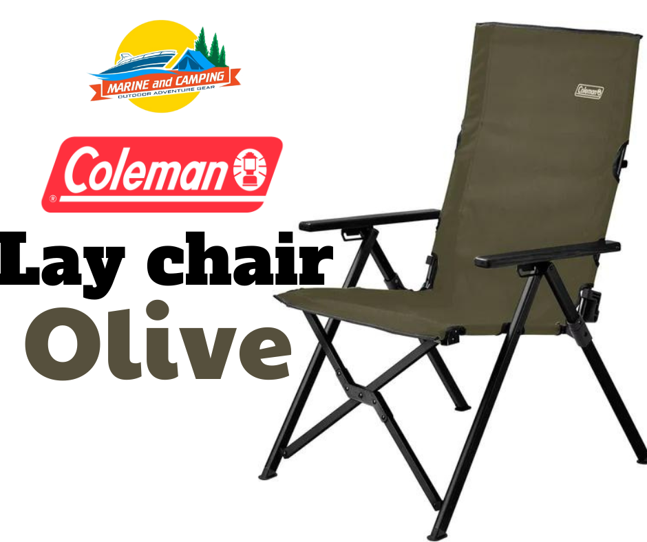 Coleman lay chair Olive เก้าอี้พับปรับระดับ
